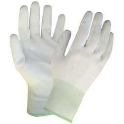 KeepSAFE GLO160 PU Coated Nylon Glove White