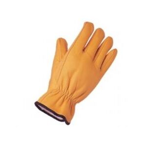 Glo236 Leather Cow Grain Hide Lined Driver Glove