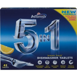 Astonish Dishwasher Tablets 5in1 Pack 42