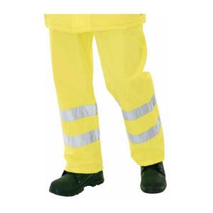 KeepSAFE Hi-Vis Waterproof Trousers Yellow