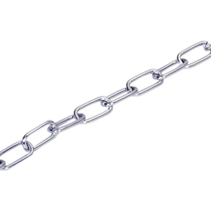 Galvanised Long Link Chain 6MMx1M