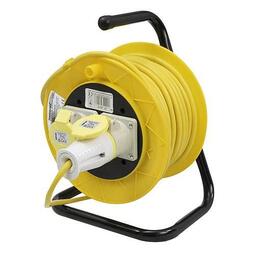 Masterplug 16Amp Extension Cable Reel 25M 110V  