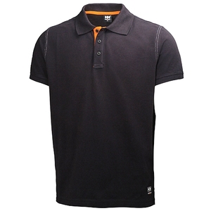 Helly Hansen 79025-990 Oxford  Polo Shirt Black 