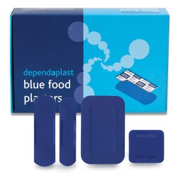 Metallic Washproof Plasters Blue