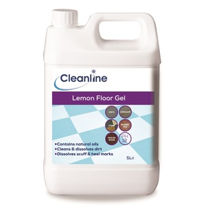 Cleanline Lemon Floor Cleaning Gel 5 Litre