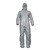 Chemical Coverall DuPont Tychem 6000F Plus Grey
