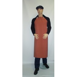 Rubber Apron Red 48x36"