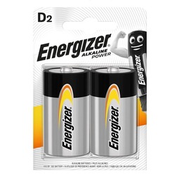 Energizer Max D Battery (Pack 2)