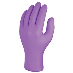 Skytec Iris Nitrile Powder-Free Disposable Gloves Purple (Box 100)