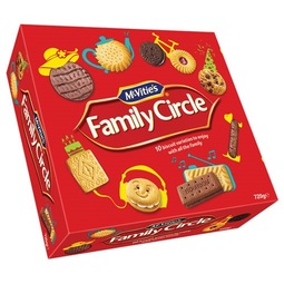 Crawfords Family Circle Assorted Biscuits 400G