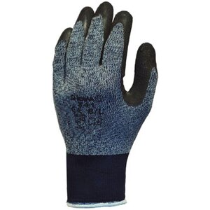 Showa 341 Latex Palm Coated Glove Grey (Pair)