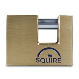Squire WL3 - Warehouse Lock Range - Large 90mm Brass Block Padlock