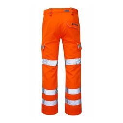 PULSAR PR336LDS Ladies Combat Trouser High Visibility Orange Regular Length c/w ERIKS Logo