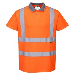RT22 Hi-Vis Short Sleeve Polo Shirt Orange